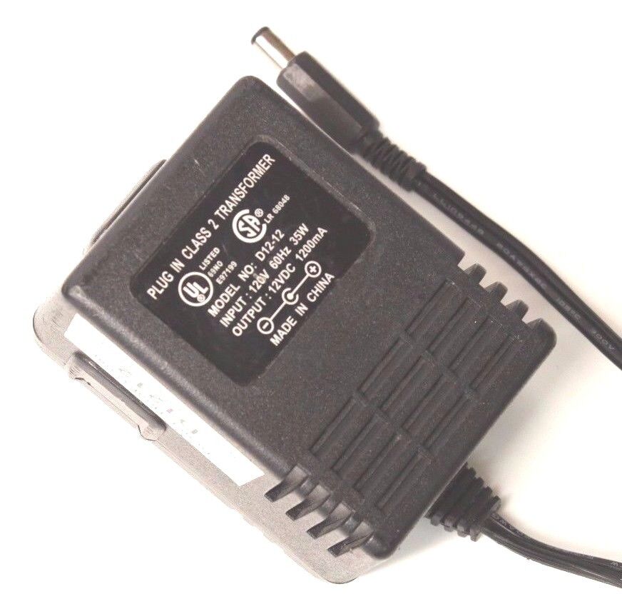 *Brand NEW* 12V 1200mA VGC AC Adapter Homedics ADP-1 AC Type D12-12 Class 2 Transformer POWER Supply